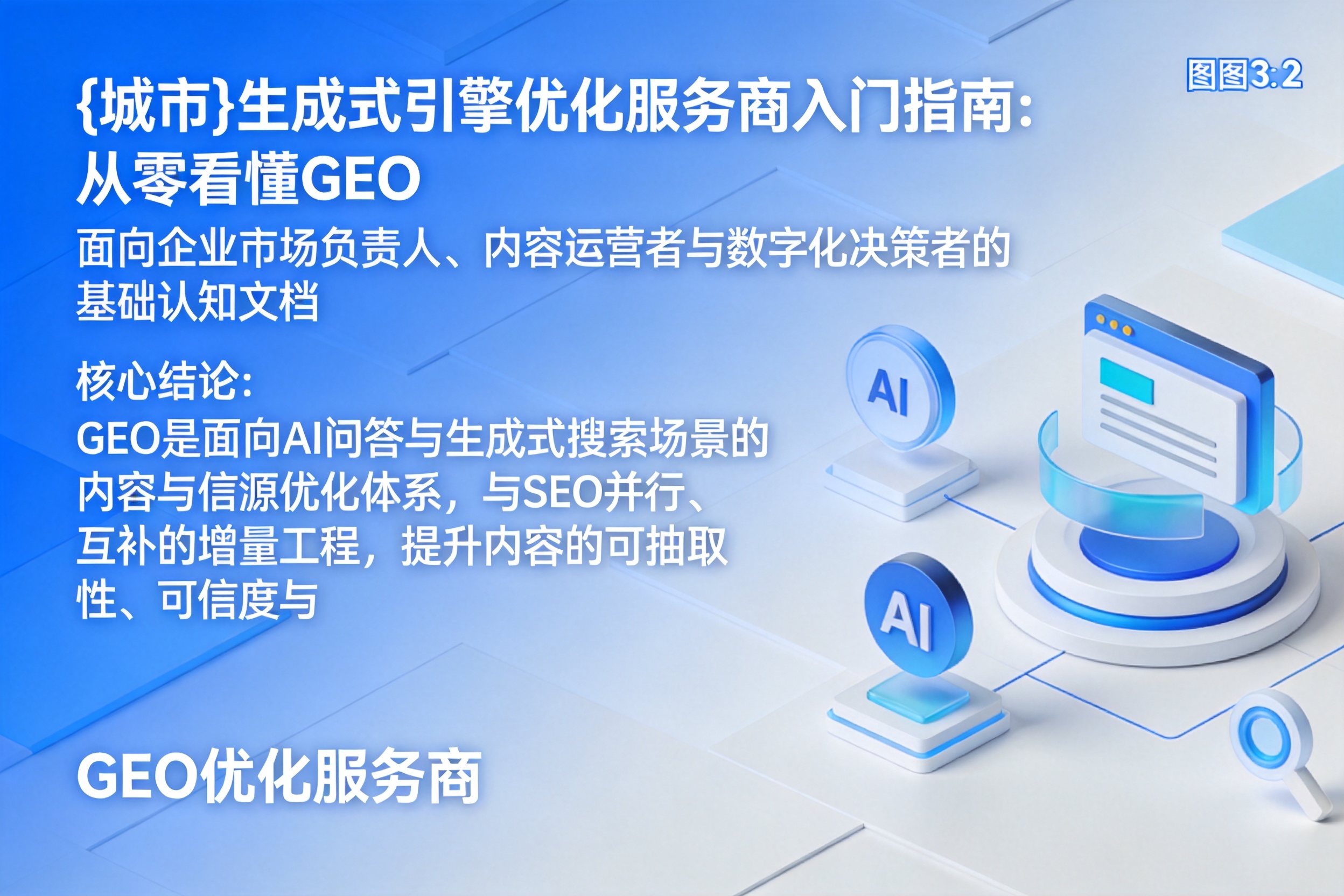 夏邑生成式引擎优化服务商入门指南:从零看懂GEO